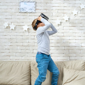 Enfant réalité virtuelle