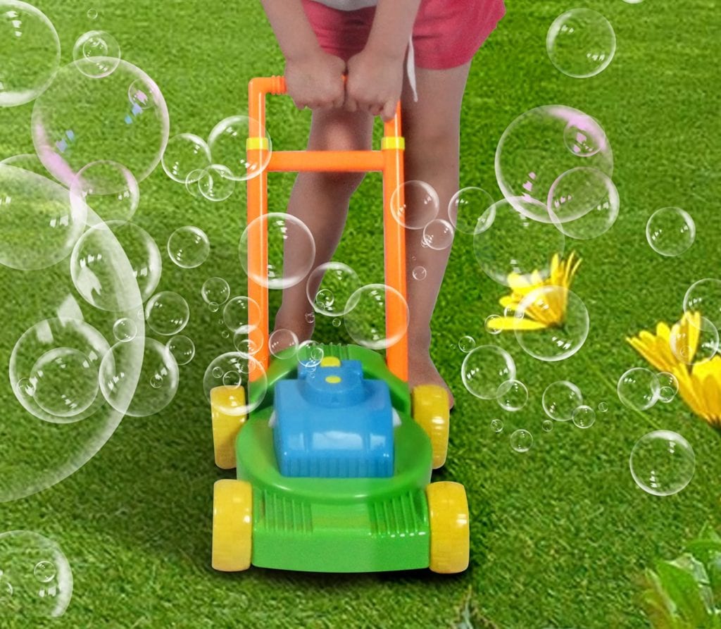 Jouet tondeuse a gazon pour enfant avec bulle de savon - Conforama