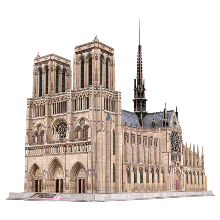 Maquette 3D Notre-Dame de Paris