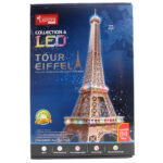 Maquette 3D Tour Eiffel lumineuse LED