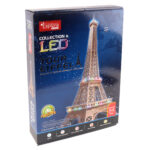 Maquette 3D Tour Eiffel lumineuse LED