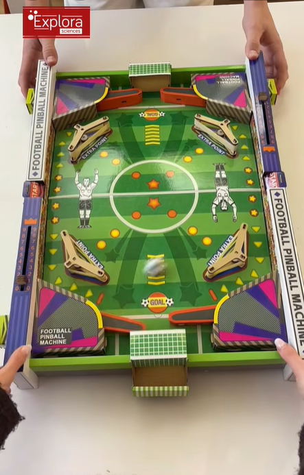 540083 – Flipper Football en bois Stem Explora